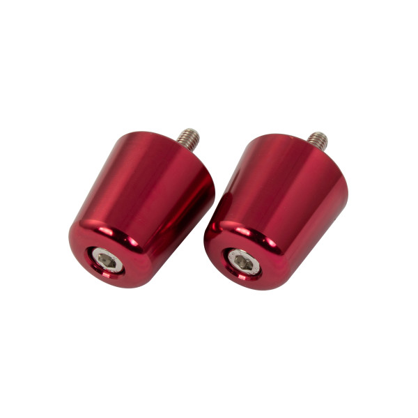 bike it Bike it alloy suzuki flush type red bar end weights